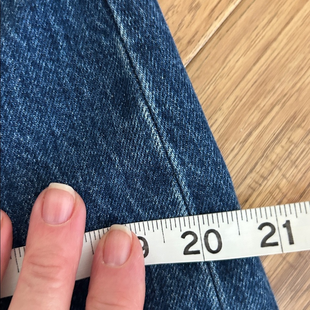 Madewell Blue Denim Skirt - Picture 9 of 9